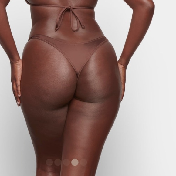 NWT Skims Signature swim tank bikini top and Microtanga swim bottom set - Picture 5 of 16